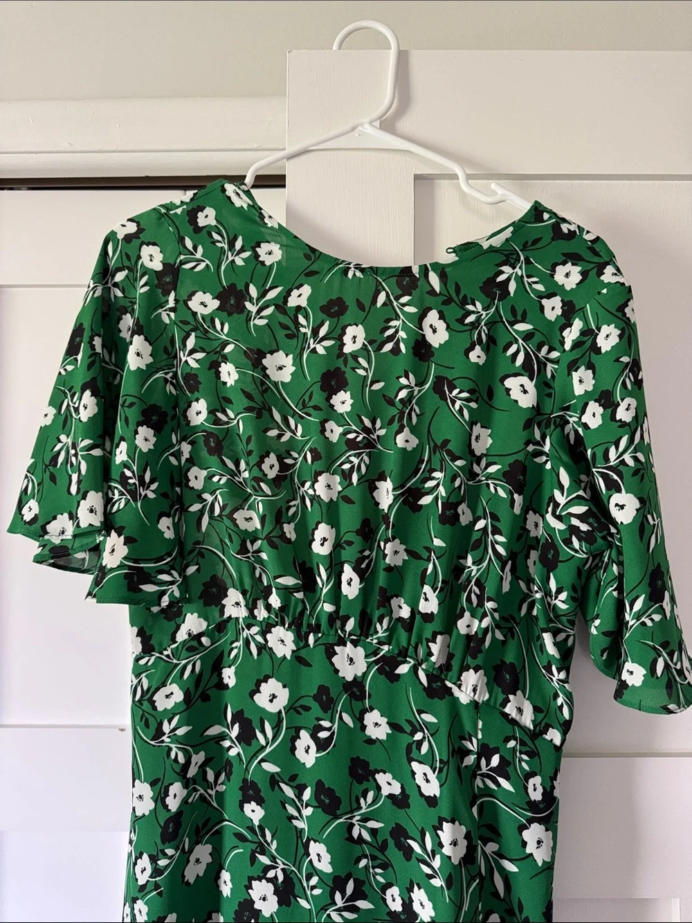 Green Floral Maxi Dress - Picture 2 of 2